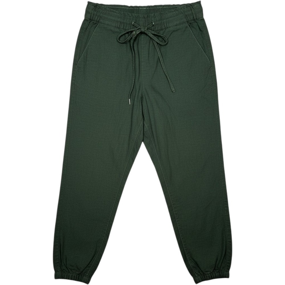 Levis Womens Small Jogger Pants Green Drawstring Elastic Waist Gorpcore